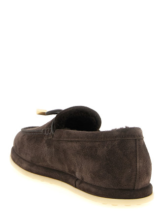 Лоферы TOD'S Suede loafers (XXW24M0KQ80RE09999) #
