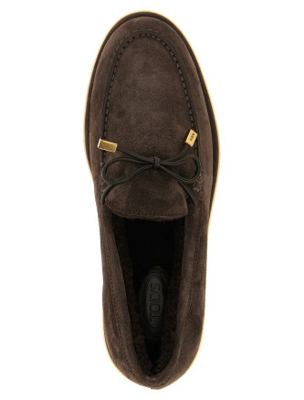 Лоферы TOD'S Suede loafers (XXW24M0KQ80RE09999) #