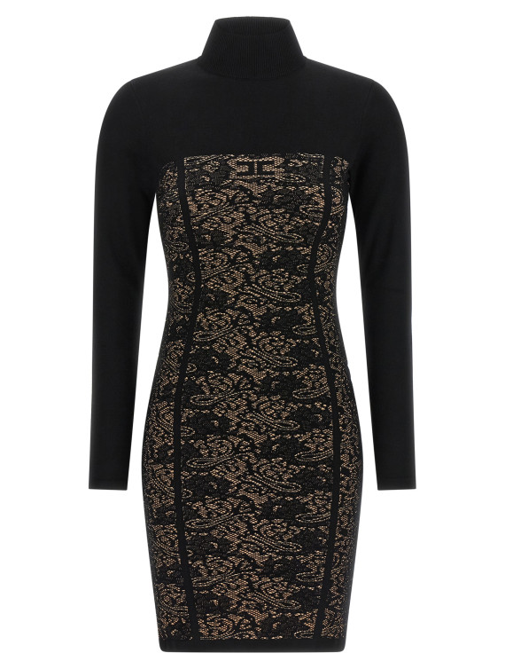 Мини ELISABETTA FRANCHI Jacquard dress (AM27Q66E2FR9) #1