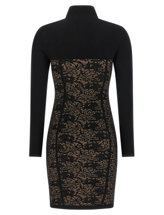 Мини ELISABETTA FRANCHI Jacquard dress (AM27Q66E2FR9) #