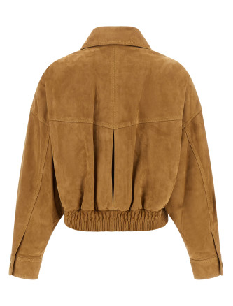 Кожаная куртка VERSACE Suede blouson (10257041A183801K230) #