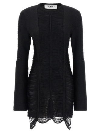 Мини THE ATTICO Fringed dress