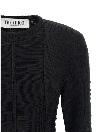 Мини THE ATTICO Fringed dress (261WCA00525KVV097AA100) #