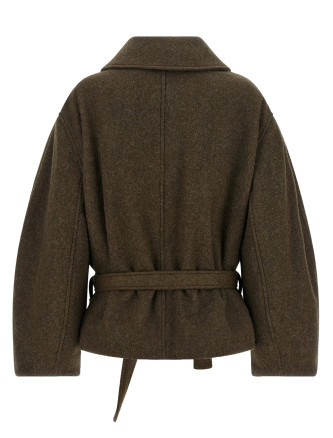 Пальто, тренч LEMAIRE 'Short Wrap' (CO1165LF1700GR704) #
