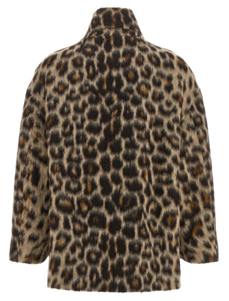 Пальто, тренч ALBERTO BIANI Animalier caban (PP898W607667) #