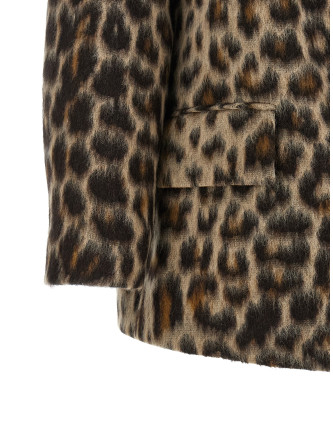 Пальто, тренч ALBERTO BIANI Animalier caban (PP898W607667) #