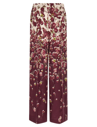 Брюки F.R.S. - FOR RESTLESS SLEEPERS Palazzo pants with piping (PA000255TE00919436) #