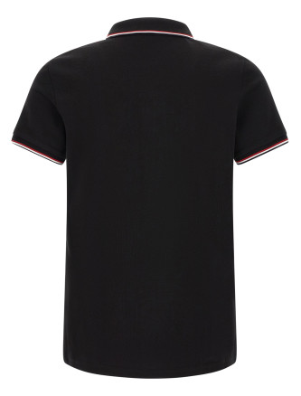 Поло MONCLER Tricolor trim polo shirt (L20918A7030084556999) #