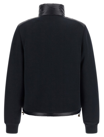 Свитер, кардиган MONCLER Two-material padded cardigan (L20938G0001789BG6778) #