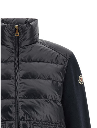 Свитер, кардиган MONCLER Two-material padded cardigan (L20938G0001789BG6778) #