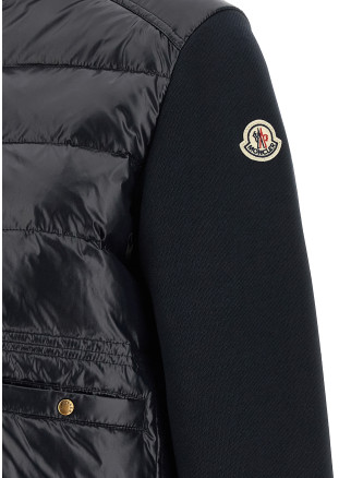 Свитер, кардиган MONCLER Two-material padded cardigan (L20938G0001789BG6778) #