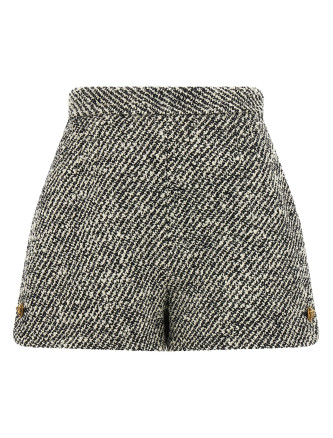 Бермуды, шорты VERSACE Bouclé wool shorts
