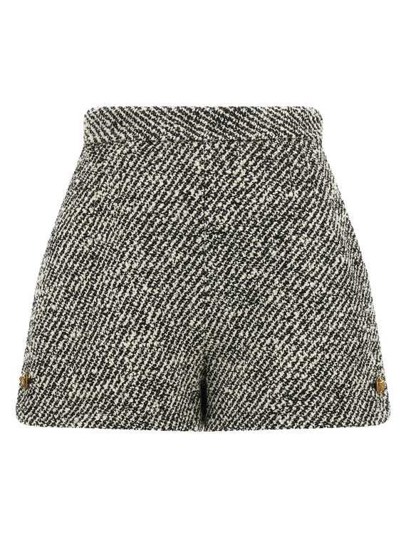 Бермуды, шорты VERSACE Bouclé wool shorts (10269301A192342BS70) #1
