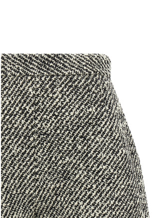 Бермуды, шорты VERSACE Bouclé wool shorts (10269301A192342BS70) #