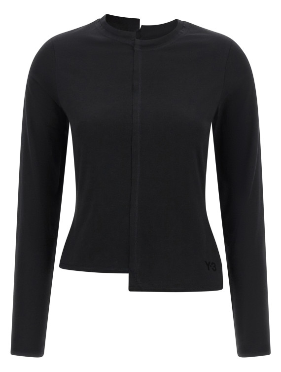 Футболка Y-3 Asymmetric T-shirt (KS3870BLACK) #1