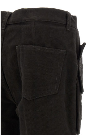Брюки RICK OWENS 'Cargo Bolan Cutoffs' (RR02F4300TB09) #