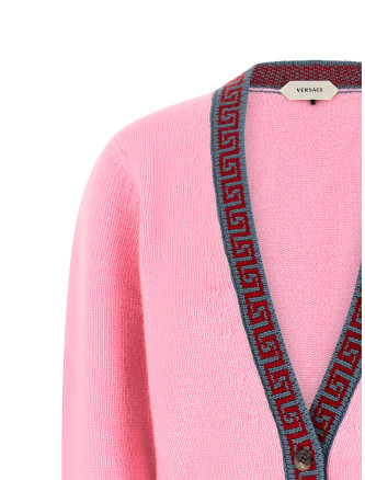 Свитер, кардиган VERSACE Wool and cashmere cardigan (10267671A191611PS10) #