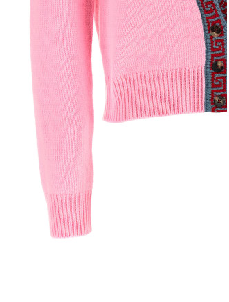 Свитер, кардиган VERSACE Wool and cashmere cardigan (10267671A191611PS10) #