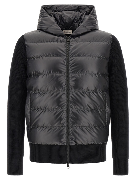 Свитер, кардиган MONCLER Padded cardigan with hood (L20919B00028M1131999) #1