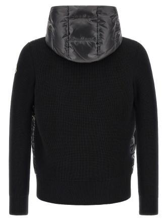 Свитер, кардиган MONCLER Padded cardigan with hood (L20919B00028M1131999) #