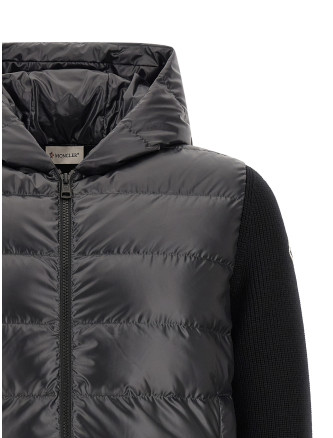 Свитер, кардиган MONCLER Padded cardigan with hood (L20919B00028M1131999) #