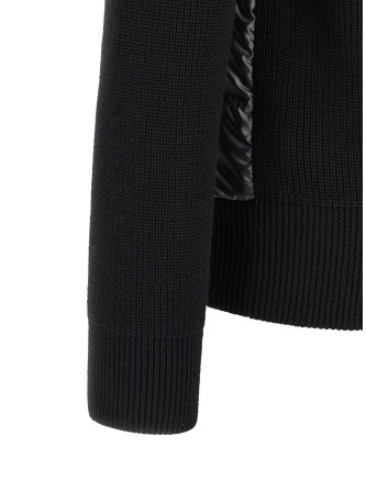 Свитер, кардиган MONCLER Padded cardigan with hood (L20919B00028M1131999) #