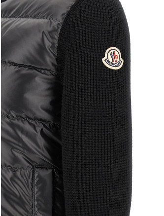 Свитер, кардиган MONCLER Padded cardigan with hood (L20919B00028M1131999) #