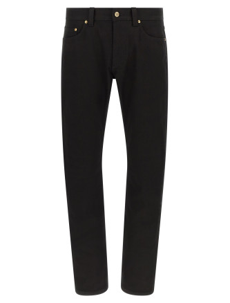 Джинсы VERSACE Medusa embroidery jeans