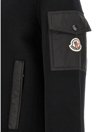 Свитер, кардиган MONCLER 'Padded Wool Zip-Up' (L20919B00003M1131999) #