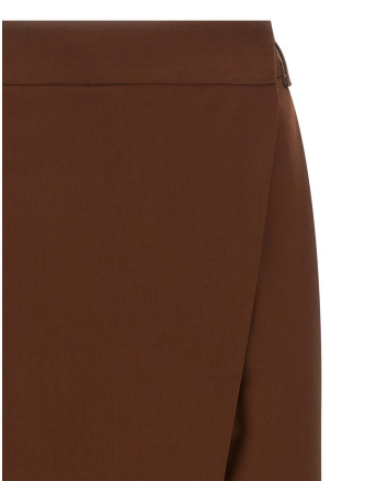 Брюки ALBERTO BIANI Asymmetrical panel pants (CC862W0024165) #