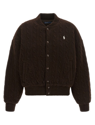 Куртка-бомбер POLO RALPH LAUREN Braided bomber jacket