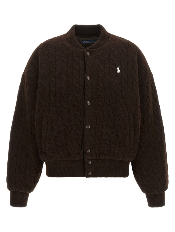 Куртка-бомбер POLO RALPH LAUREN Braided bomber jacket (211B30888002) #1