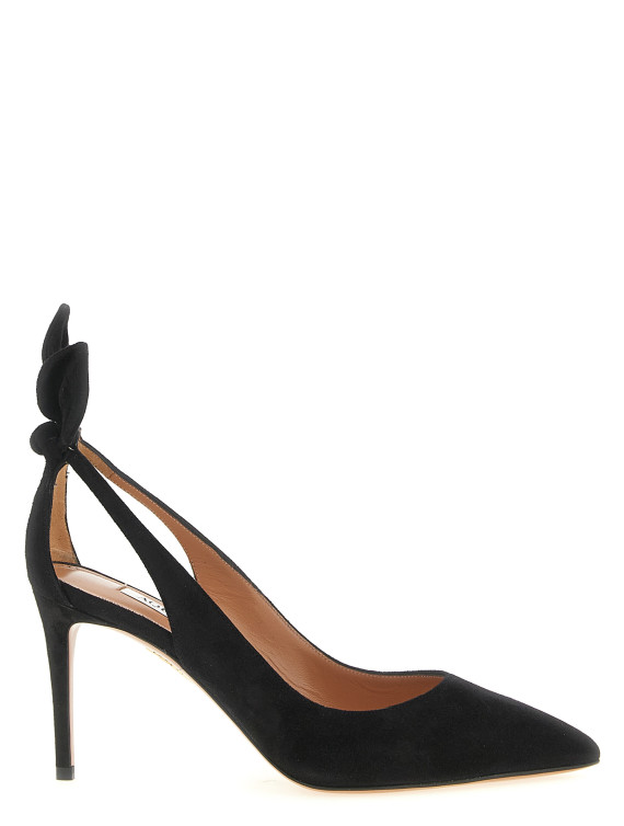 Высокие каблуки AQUAZZURA 'Bow Tie' (DENMIDP0SUEBLACK) #1
