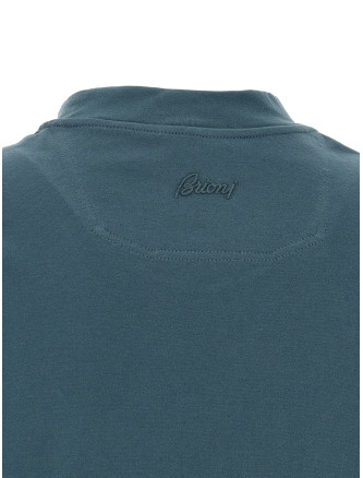 Футболка BRIONI Logo embroidery t-shirt (UJWI0LOE6014444) #
