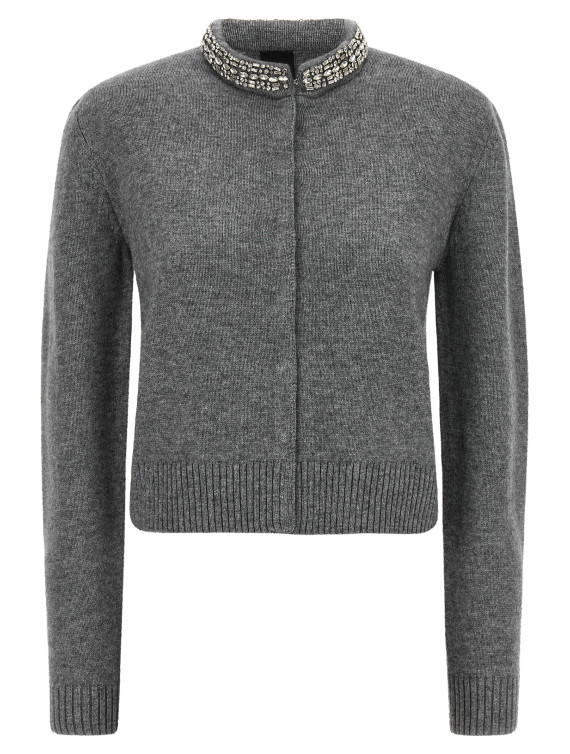 Свитер, кардиган PINKO Jewel collar cardigan (107275A3GIII2) #1