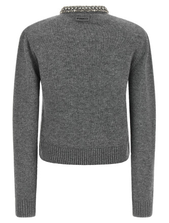 Свитер, кардиган PINKO Jewel collar cardigan (107275A3GIII2) #