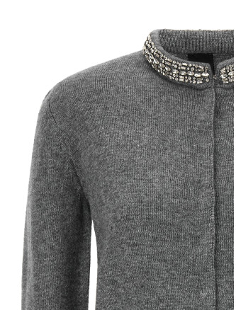 Свитер, кардиган PINKO Jewel collar cardigan (107275A3GIII2) #