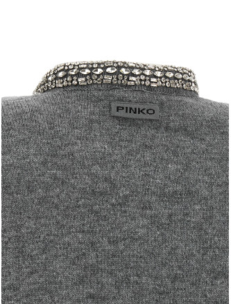 Свитер, кардиган PINKO Jewel collar cardigan (107275A3GIII2) #