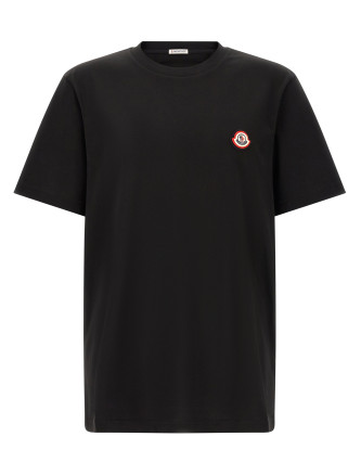 Футболка MONCLER Tricolor logo t-shirt