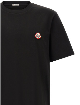 Футболка MONCLER Tricolor logo t-shirt (L20918C0004589B8Y999) #