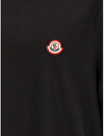 Футболка MONCLER Tricolor logo t-shirt (L20918C0004589B8Y999) #