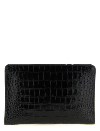 Клатч TOM FORD Croc print leather clutch bag (H0787LCL632YNAA) #