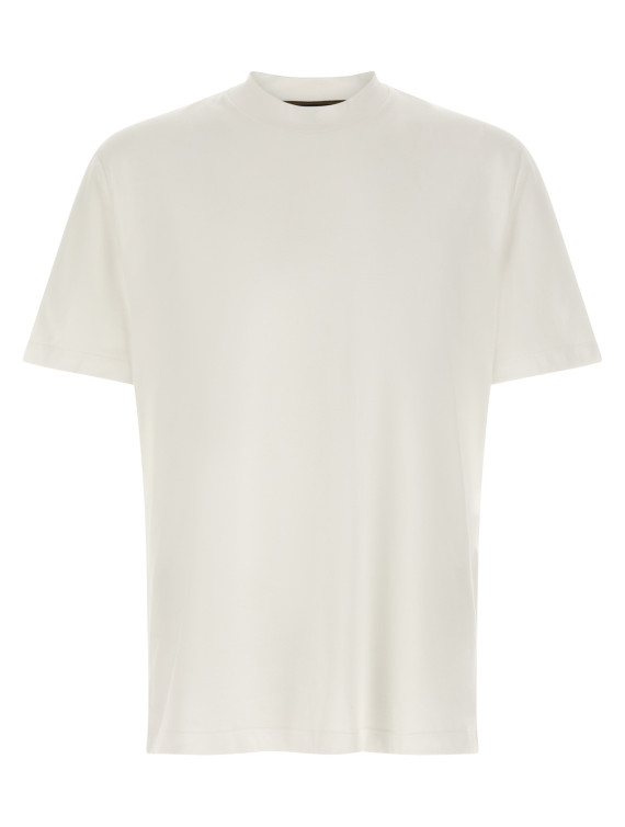 Футболка BRIONI Logo embroidery t-shirt (UJWI0LOE6019000) #1