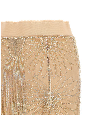 Макси THE ATTICO Beads embroidery skirt (261WCR00165EMB037RA298) #