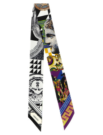 Шарф, платок VERSACE Silk scarf bandeaux