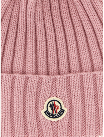 Шляпа MONCLER Pompon wool beanie (L20933B00039M1131518) #