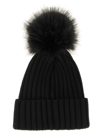 Шляпа MONCLER Pompon wool beanie (L20933B00039M1131999) #
