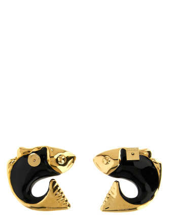Серьги JACQUEMUS 'Les Boucles Poisson' (26HJWW00801AMMC001278) #