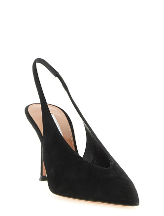 Высокие каблуки AQUAZZURA 'Voltaire' (VTRMIDL0SUEBLACK) #