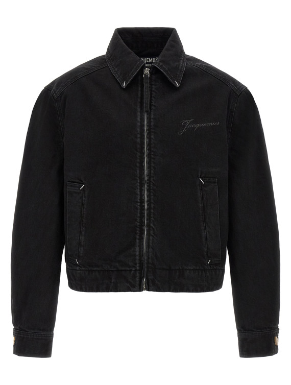 Джинсовая куртка JACQUEMUS 'La Veste De-Nîmes Canevas' (25EOUM00055AD00039990) #1